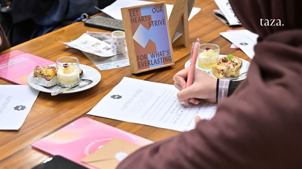 TAZA and Indonesia Muslim Women at A Tale of Tomorrow: Cultivating Gratitude Through Intentional Journaling