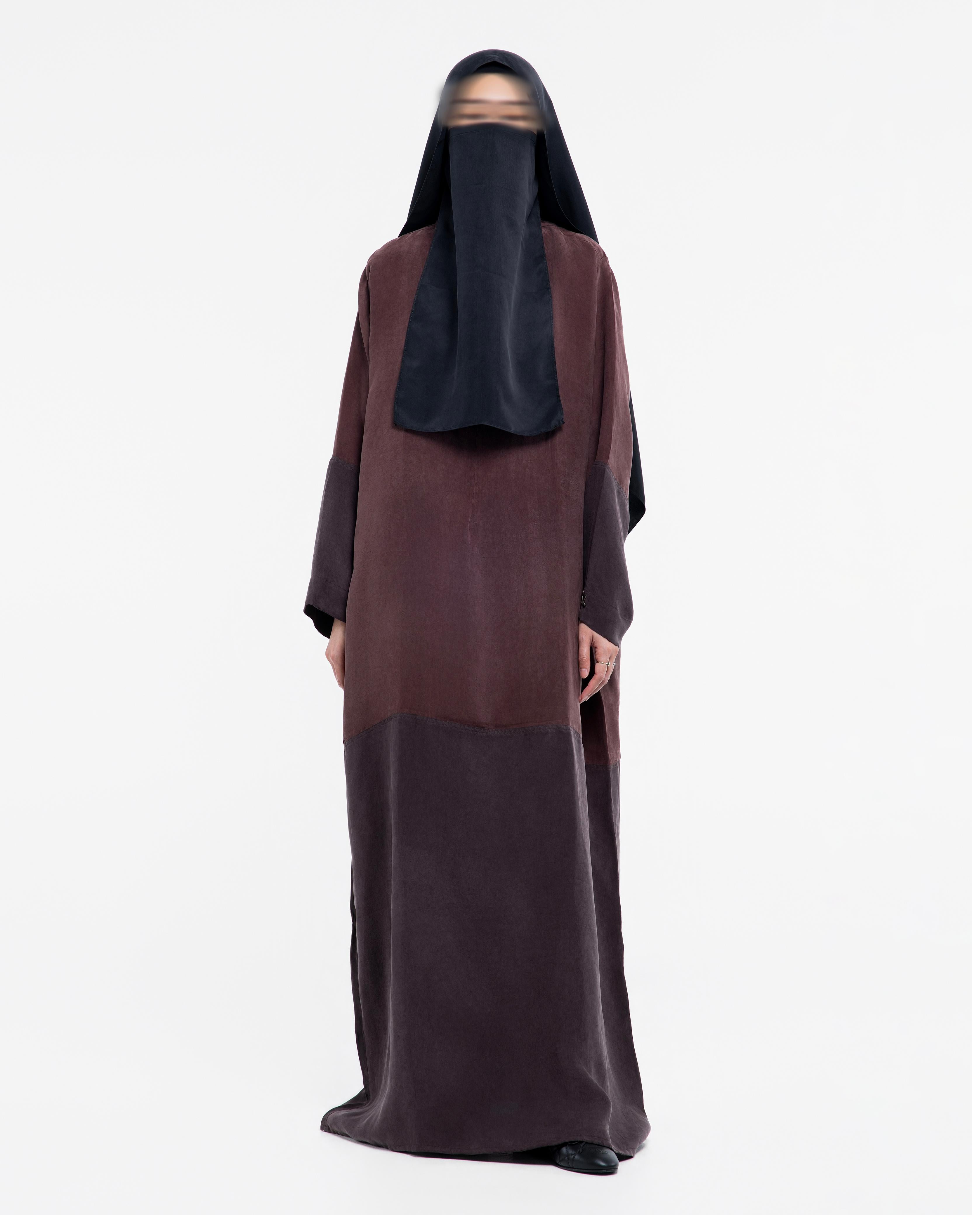 SAIRÉ ABAYA — TWO TONE
