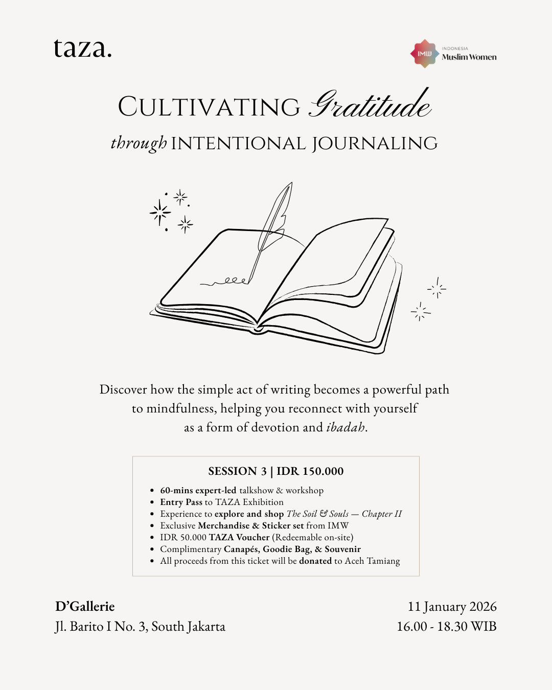 Cultivating Gratitude through Intentional Journaling with Indonesia Muslim Women