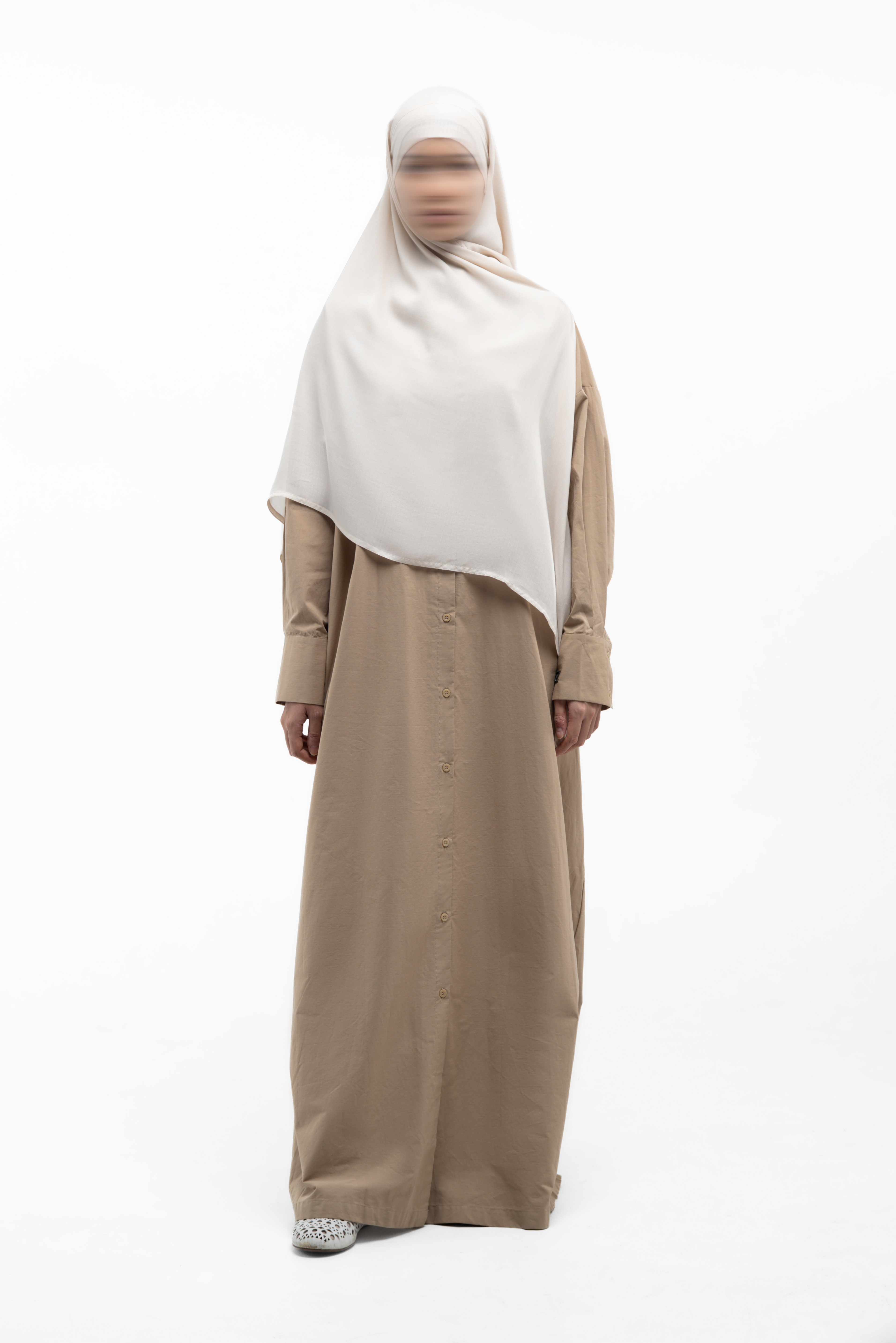 EASE BUTTONED OUTER ABAYA 2.0