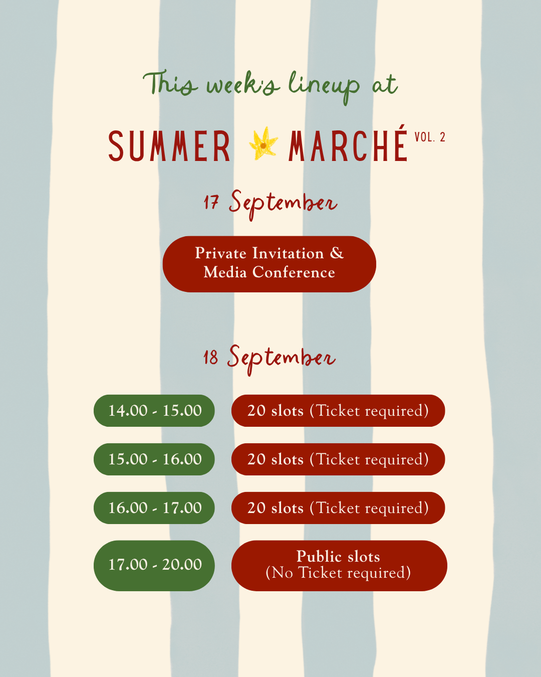 Summer Marche Vol. II - Curated Session