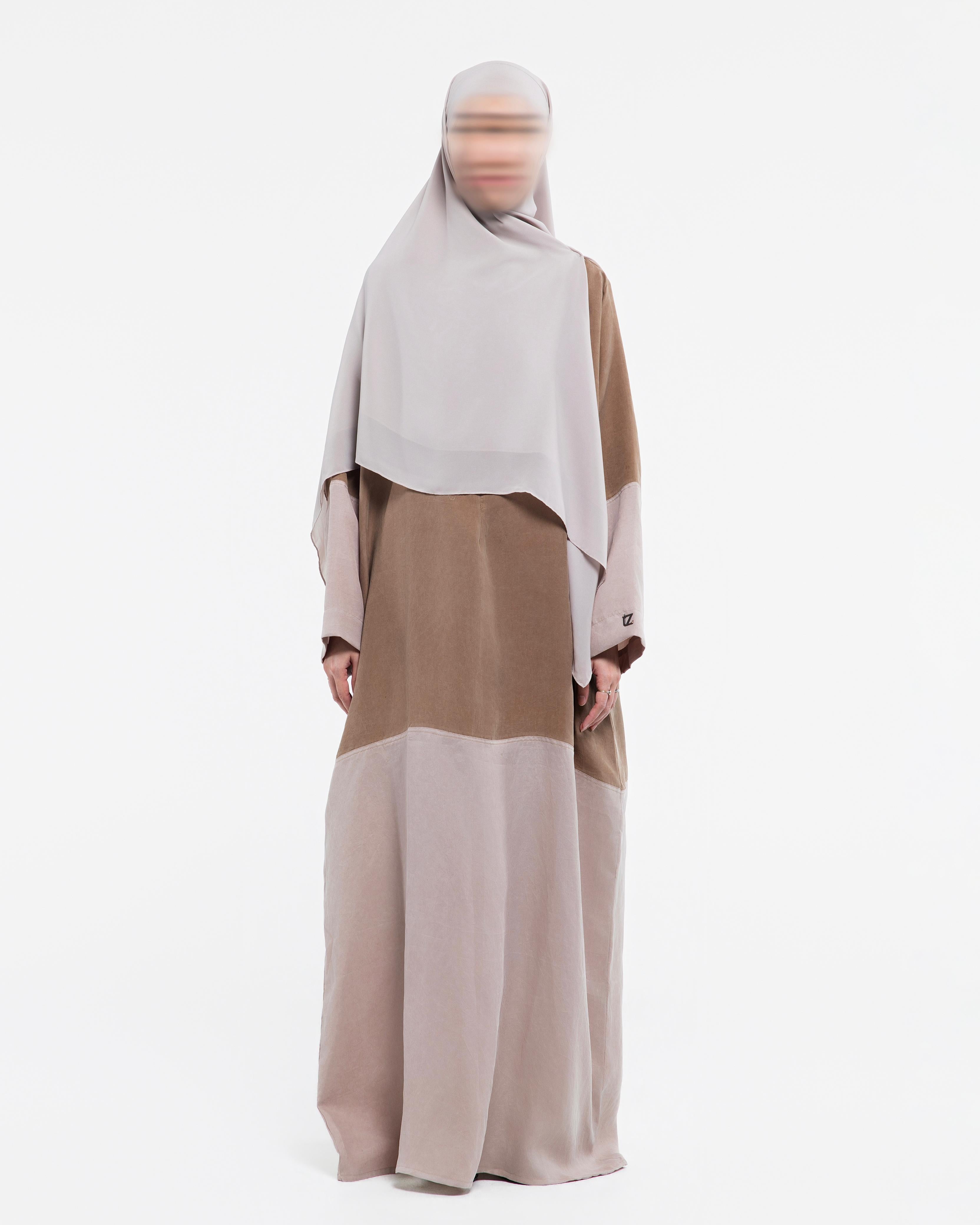 SAIRÉ ABAYA — TWO TONE