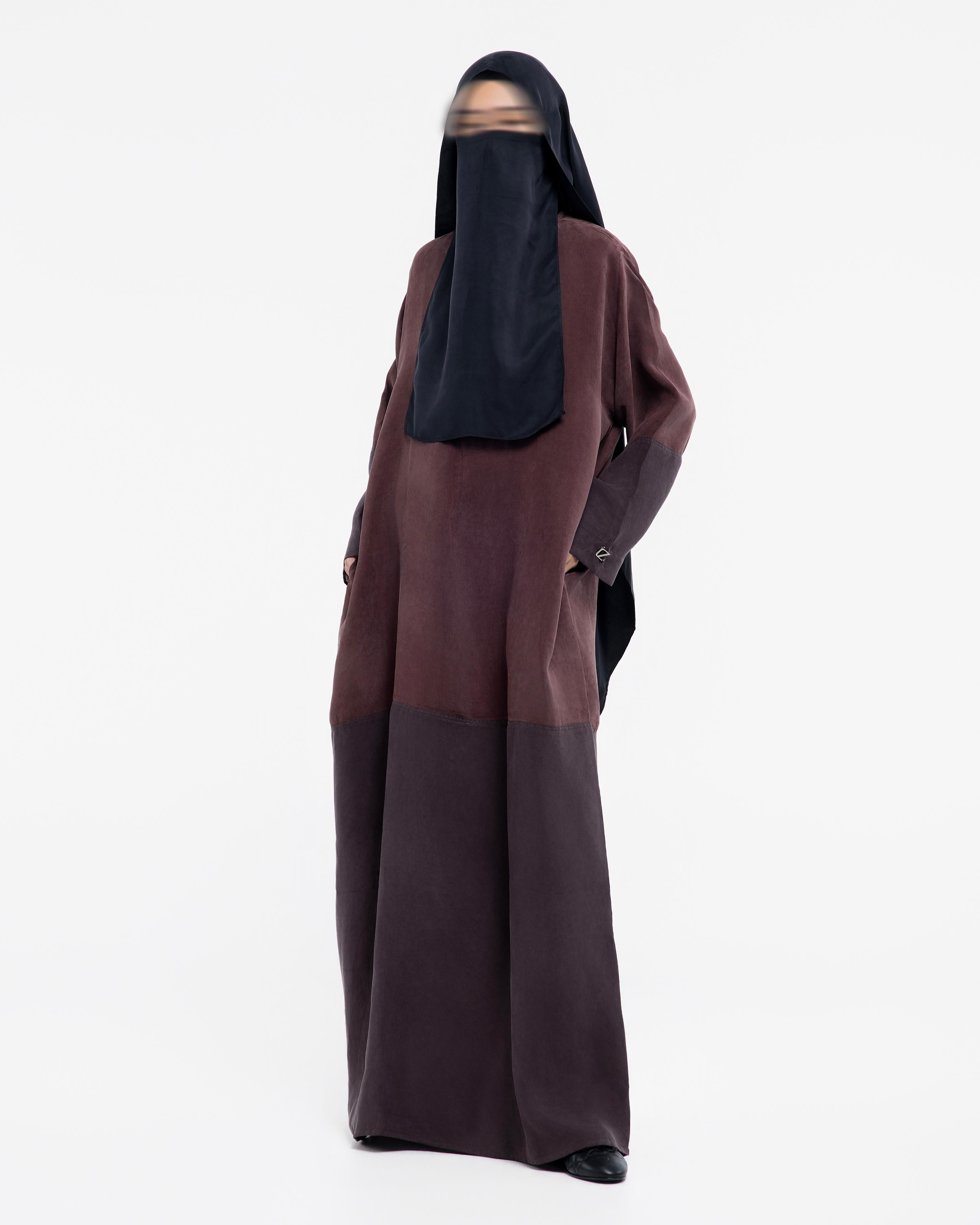 SAIRÉ ABAYA — TWO TONE
